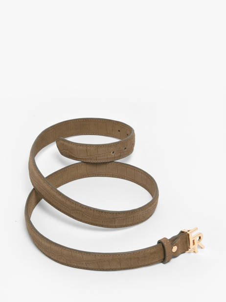 Ceinture Equestre Croco Etrier Beige equestre croco EECQ414C vue secondaire 2